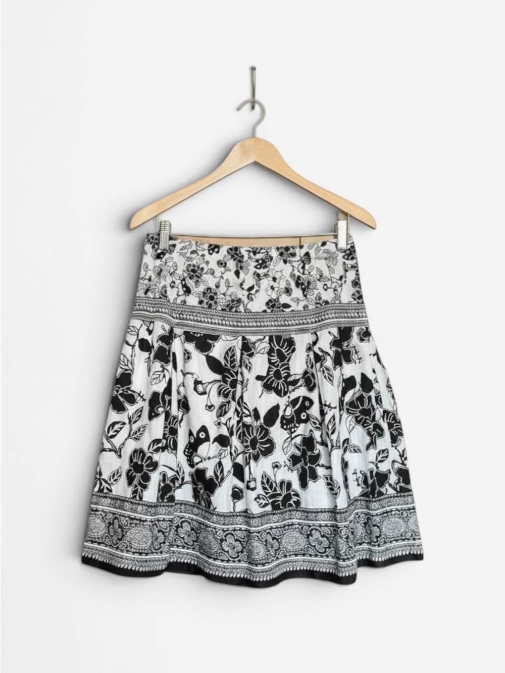 WHBM Floral Full Skirt
